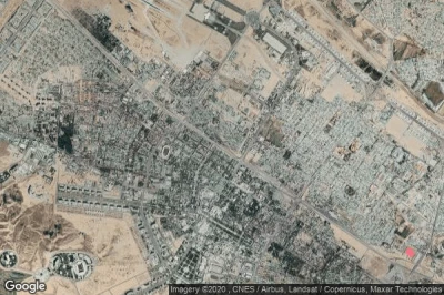 Vue aérienne de Ashgabat