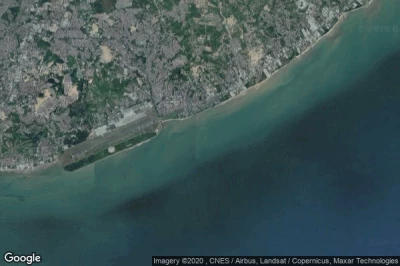 Vue aérienne de Sepinggang-besar