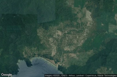 Vue aérienne de Sarongan