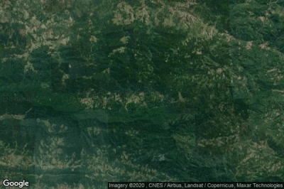 Vue aérienne de Pinara