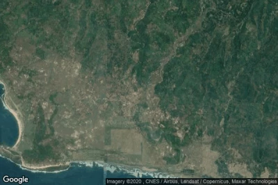 Vue aérienne de Pameungpeuk