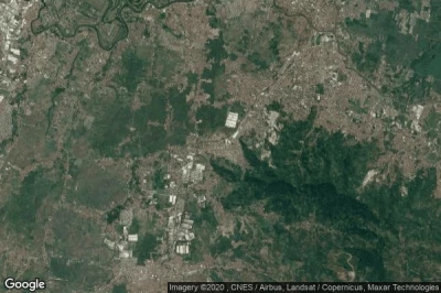 Vue aérienne de Pameungpeuk