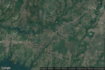 Vue aérienne de Ngebruk