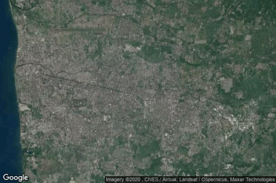 Vue aérienne de Mataram