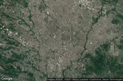 Vue aérienne de Malang
