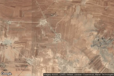 Vue aérienne de Tall Daman