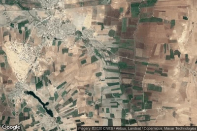 Vue aérienne de Tall Abyad