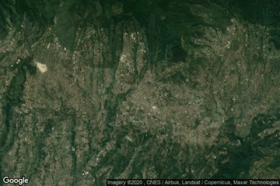 Vue aérienne de Lembang