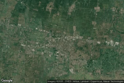 Vue aérienne de Lamongan