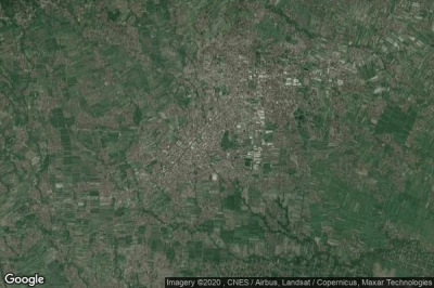 Vue aérienne de Klaten