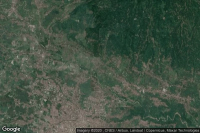 Vue aérienne de Desa Kaler Gunungcupu