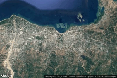 Vue aérienne de Dili