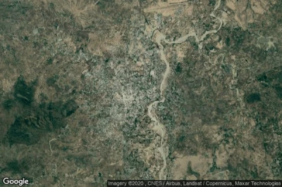 Vue aérienne de Atambua