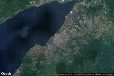 Vue aérienne de Ambon