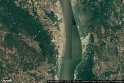 Vue aérienne de Mounlapamok