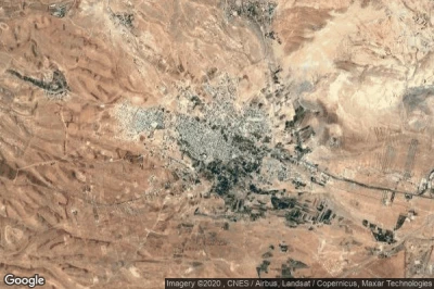 Vue aérienne de Qatana