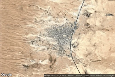 Vue aérienne de Qarah