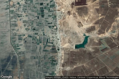 Vue aérienne de Qalat al Madiq