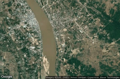 Vue aérienne de Ban Lao