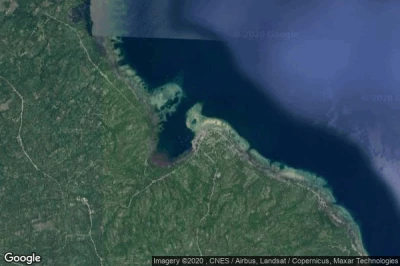 Vue aérienne de Tabina