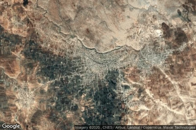 Vue aérienne de Kafr Nabl