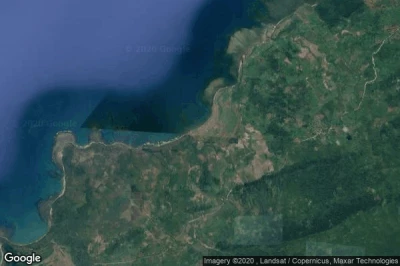 Vue aérienne de Ransang