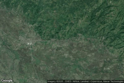 Vue aérienne de Ponso