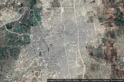 Vue aérienne de Homs