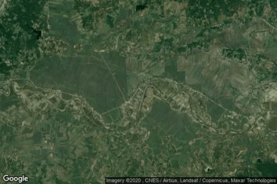 Vue aérienne de Palagao Norte