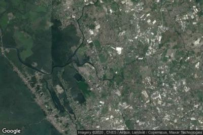 Vue aérienne de Meycauayan