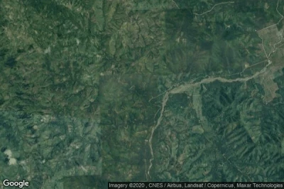 Vue aérienne de Kinangan
