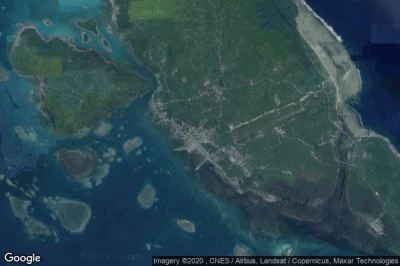 Vue aérienne de Guiuan