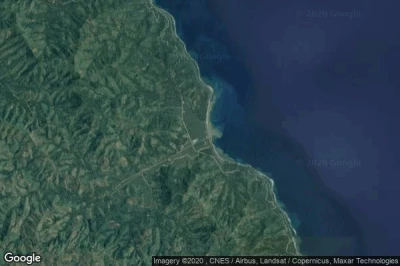 Vue aérienne de Talagutong