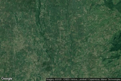 Vue aérienne de Buldon