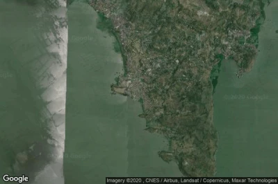 Vue aérienne de Binangonan
