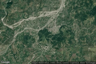 Vue aérienne de Bambang