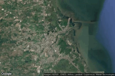 Vue aérienne de Balut