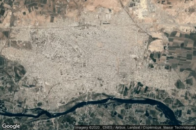 Vue aérienne de Ar Raqqah