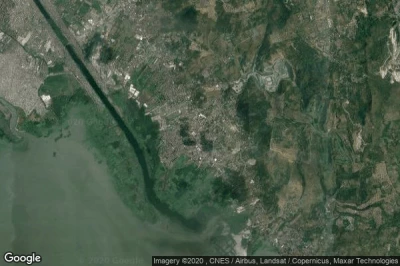 Vue aérienne de Angono