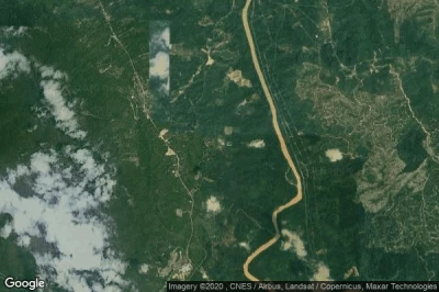 Vue aérienne de Kelantan