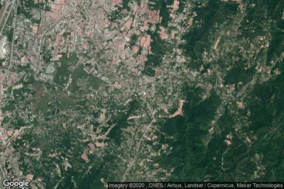 Vue aérienne de Donggongon