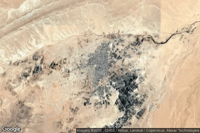 Vue aérienne de Al Qaryatayn
