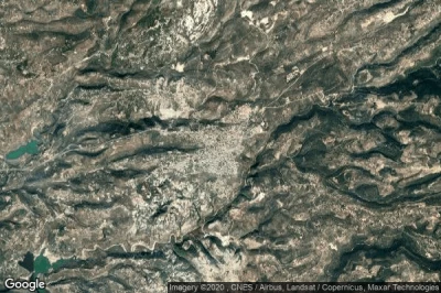 Vue aérienne de Al Qardahah