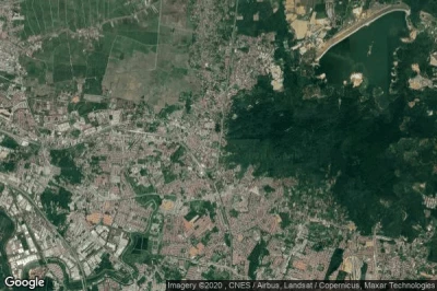 Vue aérienne de Bukit Mertajam