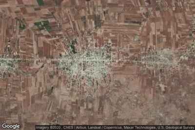 Vue aérienne de Al Harak