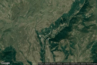 Vue aérienne de Jermuk