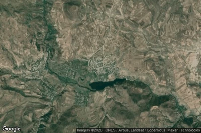 Vue aérienne de Angeghakot