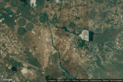 Vue aérienne de Mbala