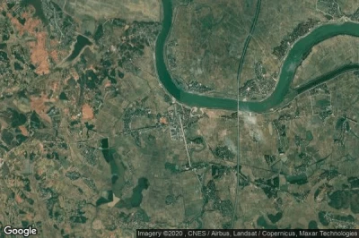 Vue aérienne de Zibu