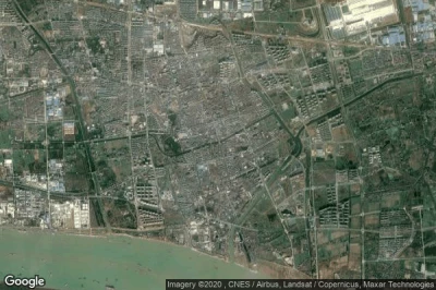Vue aérienne de Zhenzhou